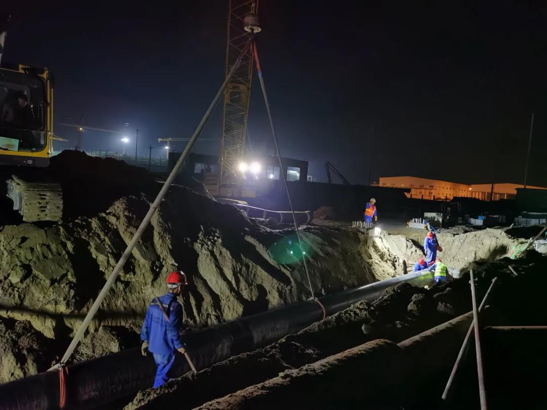 迎难而上 快马加鞭——公司广东石化五联合项目全力以赴冲刺地管施工