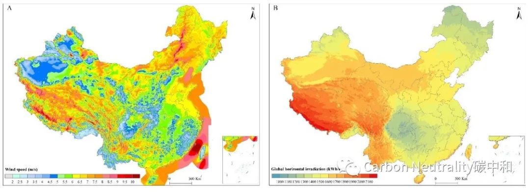 【Carbon Neutrality论文荐读】国家气候中心主任巢清尘研究员团队：中国风能太阳能资源的技术可开发量评估