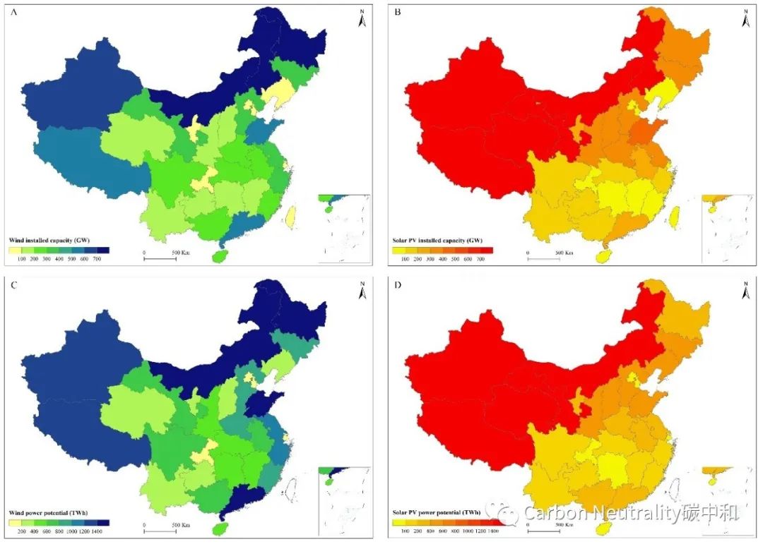 【Carbon Neutrality论文荐读】国家气候中心主任巢清尘研究员团队：中国风能太阳能资源的技术可开发量评估