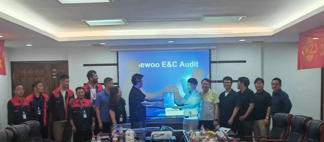 五洲阀门与韩国大宇建设公司（Daewoo E&C）达成重要合作关系！